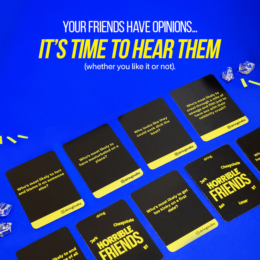 Horrible Friends - The 'Who's Most Likely To' Party Game