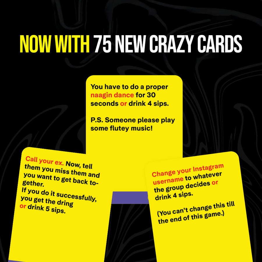 Expansion Pack Two of Ultimate Indian Drinking Game