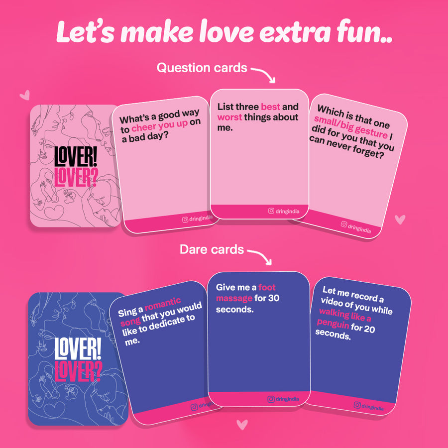Lover! Lover? - The Ultimate Party Game for Couples