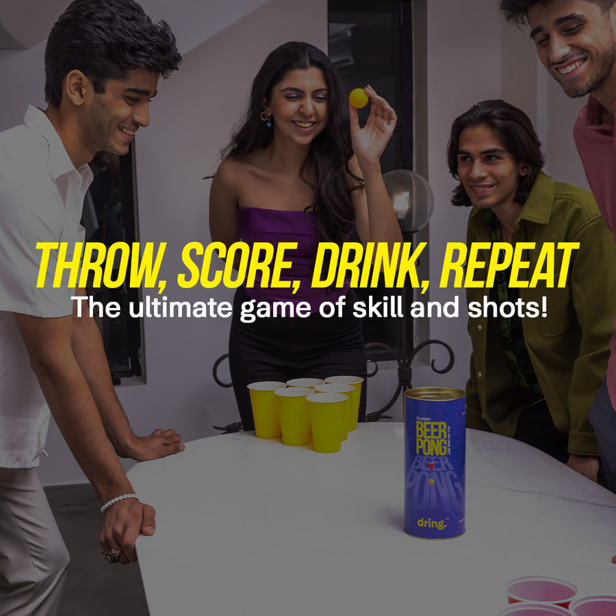 The Classic Beer Pong Set - The OG Party Game!