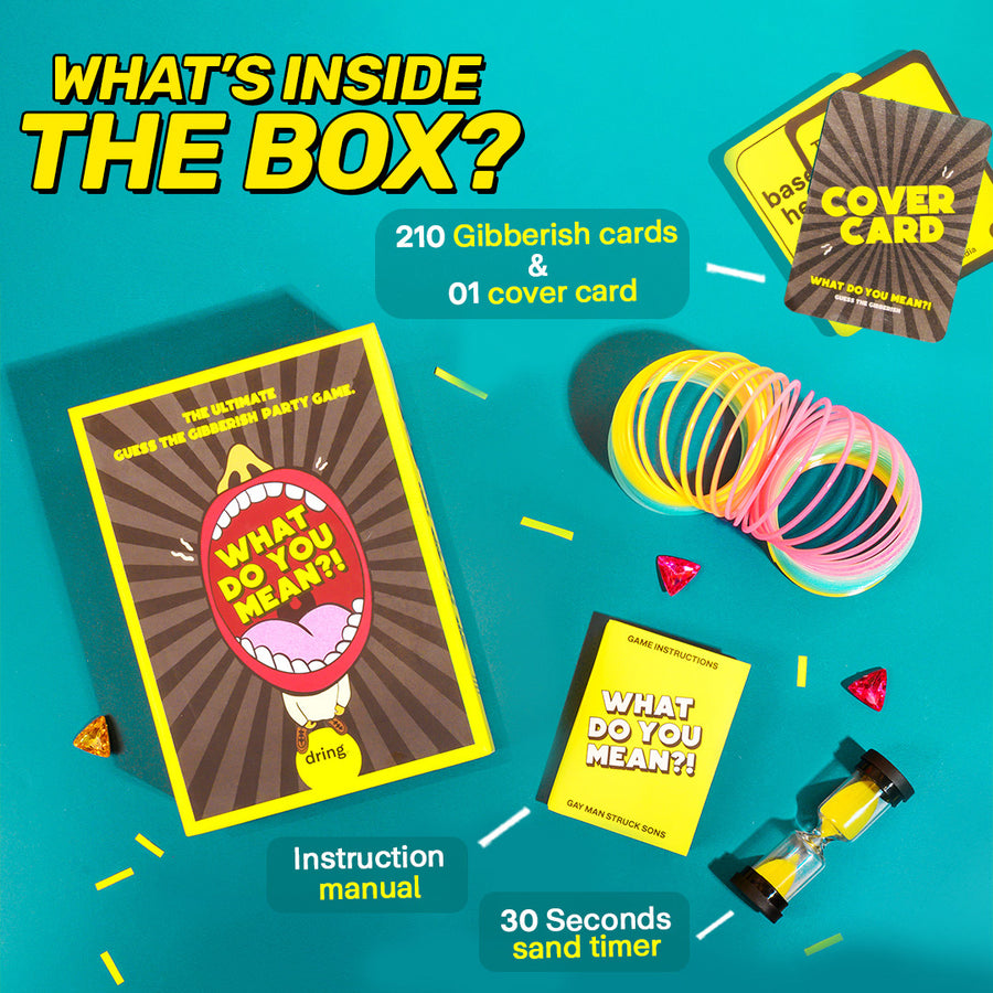 What Do You Mean?! - The Ultimate Guess The Gibberish Party Game