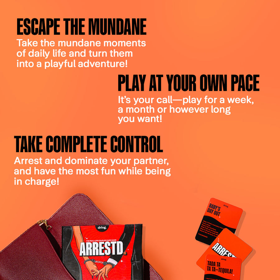 Arrestd - The Real Life Couples Card Game