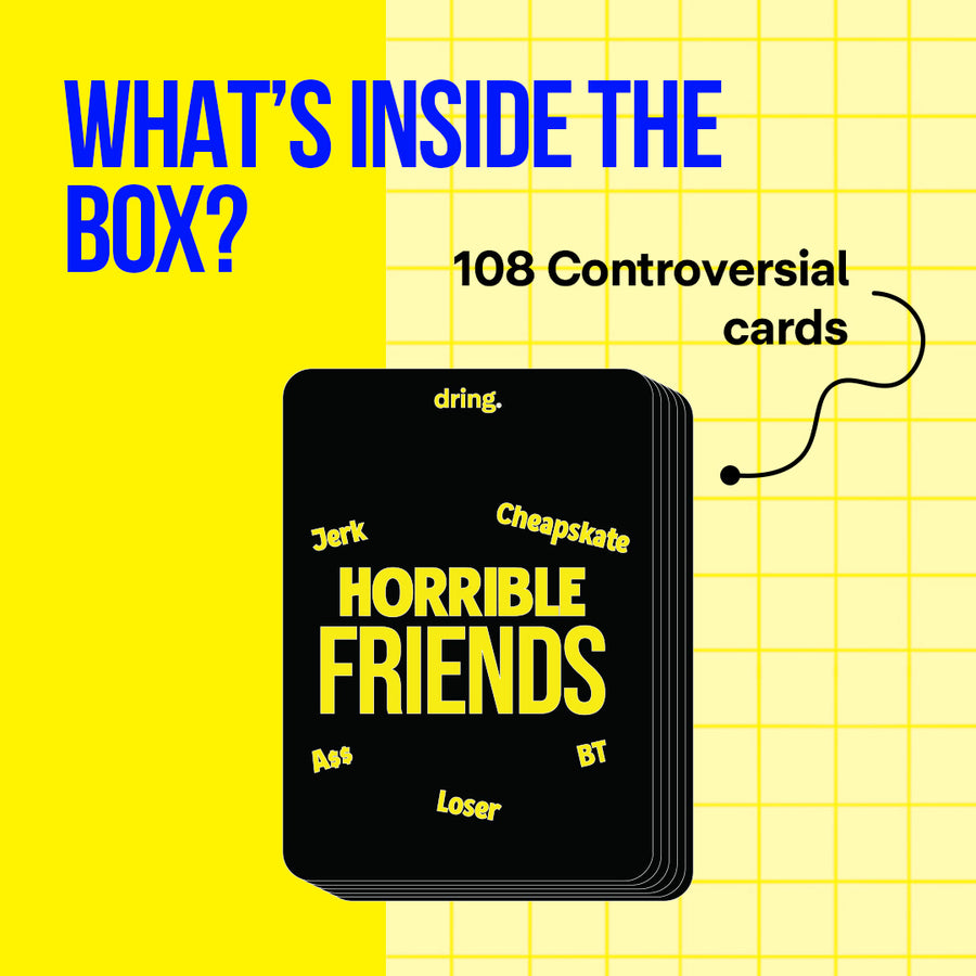 Horrible Friends - The 'Who's Most Likely To' Party Game