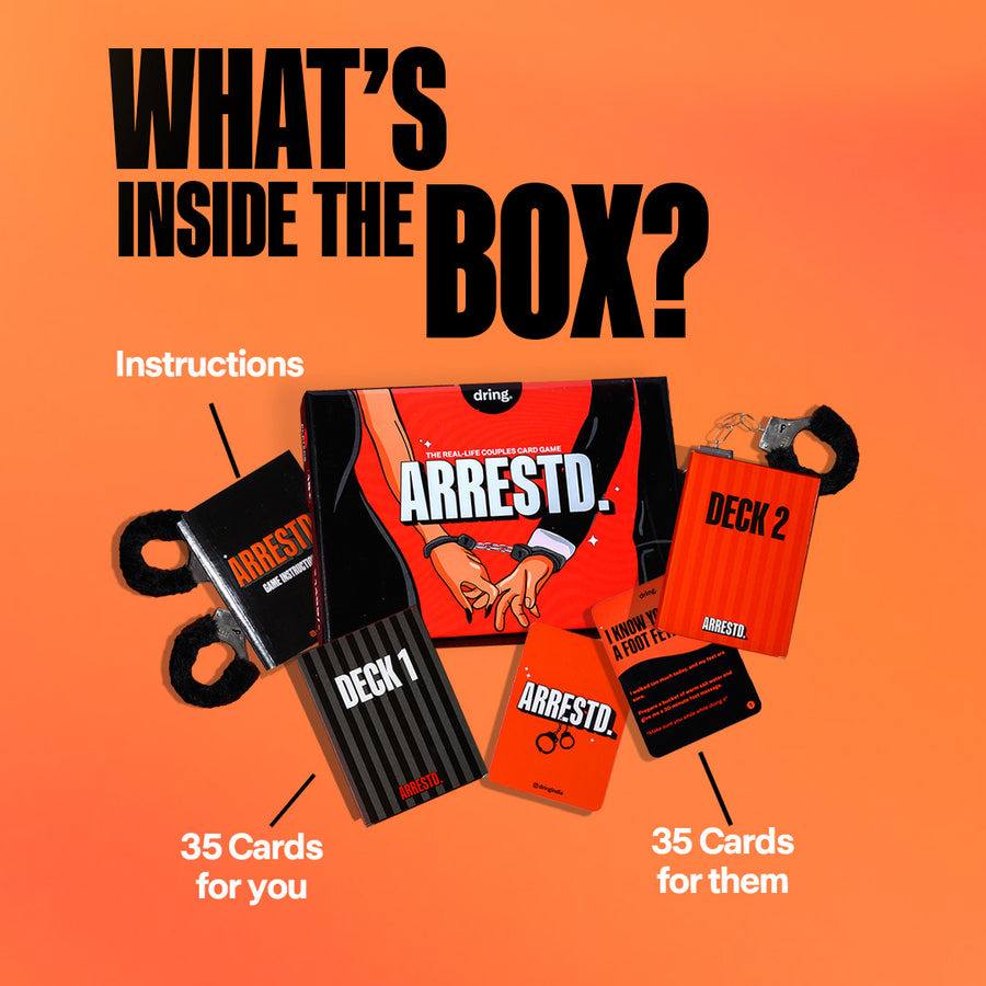 Arrestd - The Real Life Couples Card Game