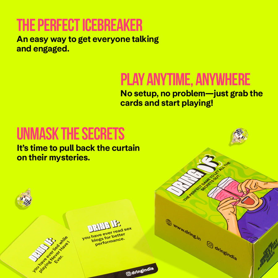 Dring IF - The 'Have You Ever' Party Game