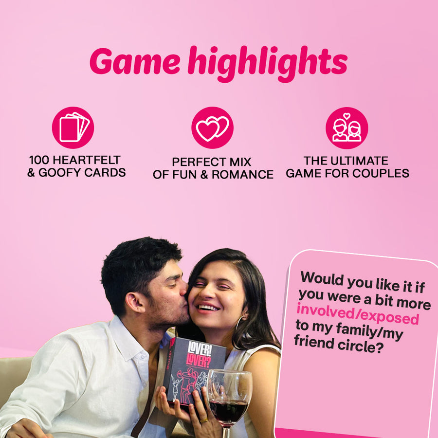 Lover! Lover? - The Ultimate Party Game for Couples
