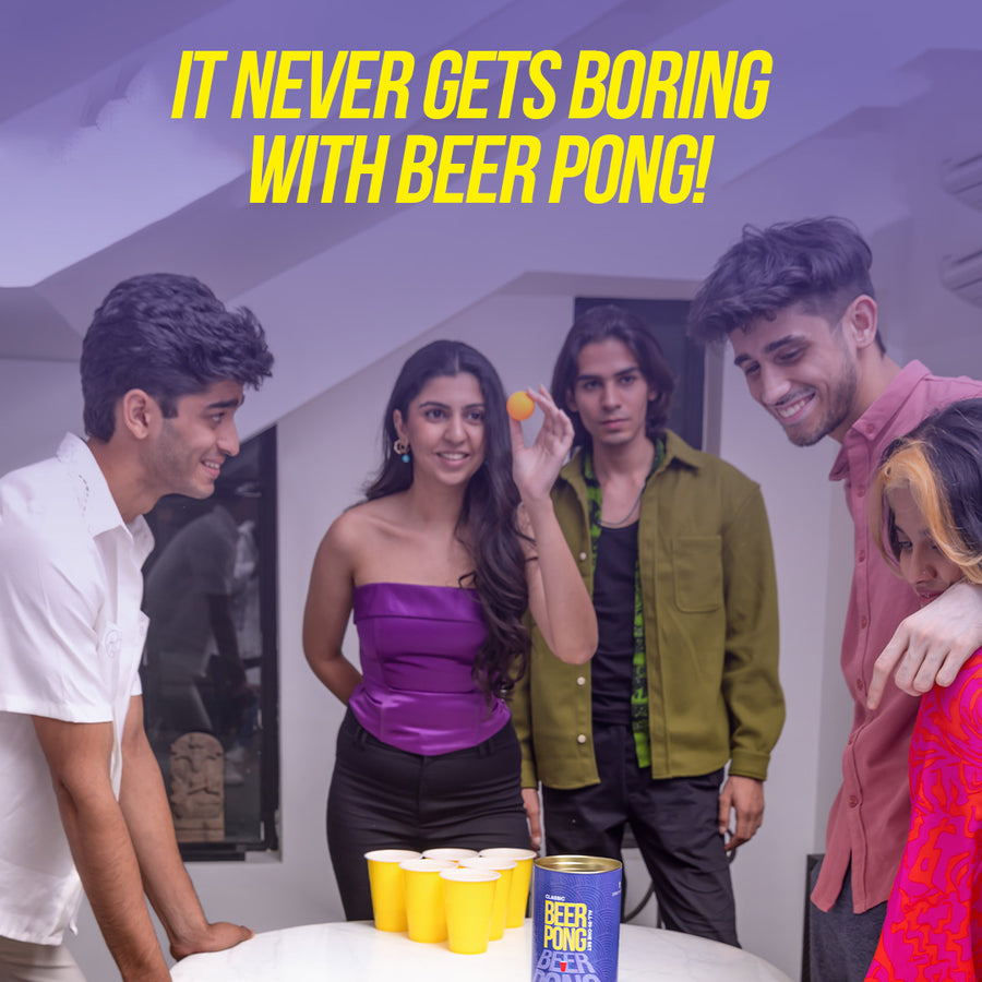 The Classic Beer Pong Set - The OG Party Game!