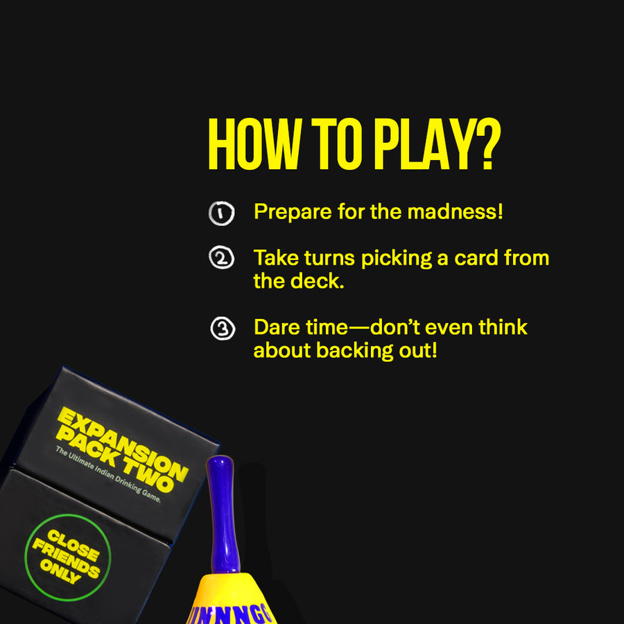 Expansion Pack Two of Ultimate Indian Drinking Game