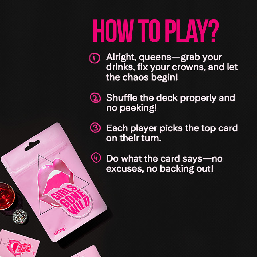 Girls Gone Wild - The Ultimate Party Game for Girls ONLY!