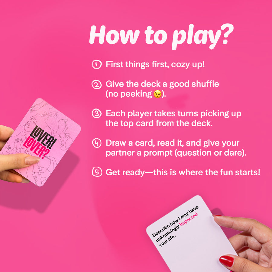 Lover! Lover? - The Ultimate Party Game for Couples