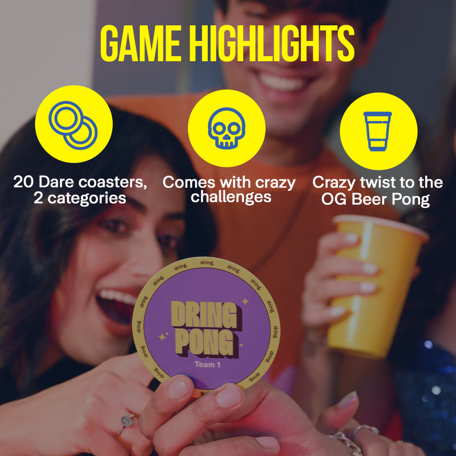 Dring Pong - Crazy Twist to the OG Beer Pong Game