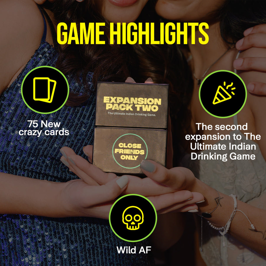 Expansion Pack Two of Ultimate Indian Drinking Game