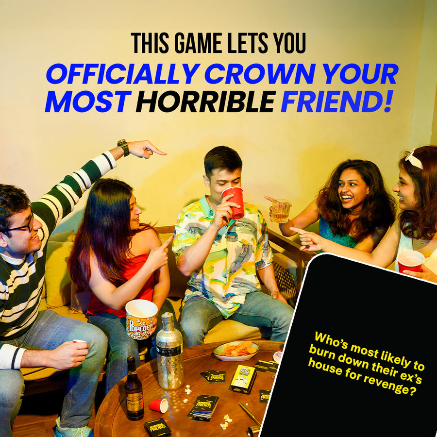 Horrible Friends - The 'Who's Most Likely To' Party Game