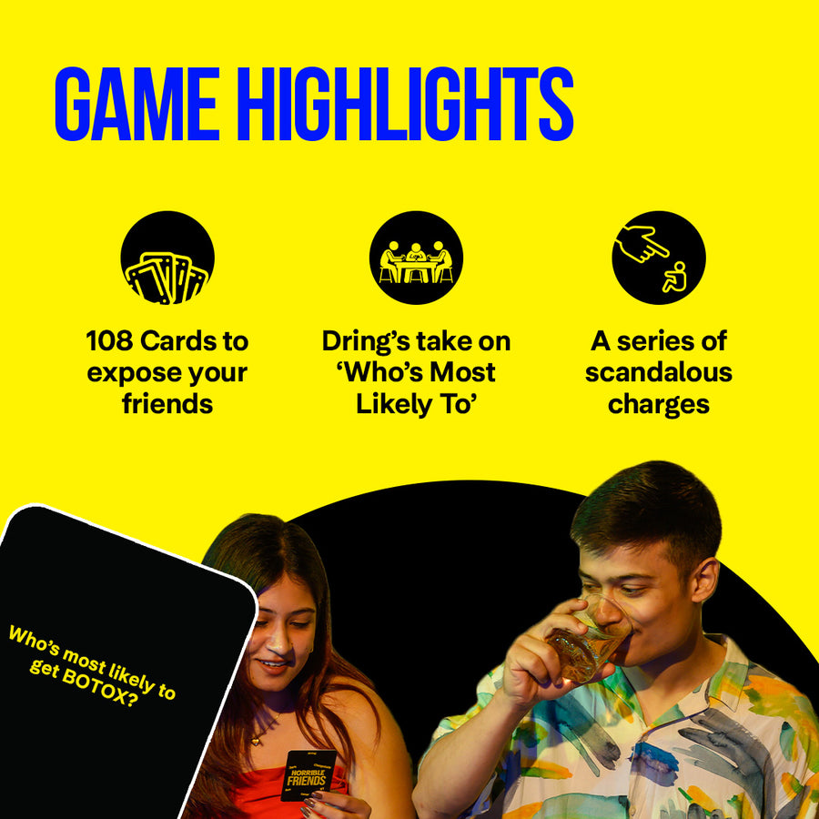 Horrible Friends - The 'Who's Most Likely To' Party Game