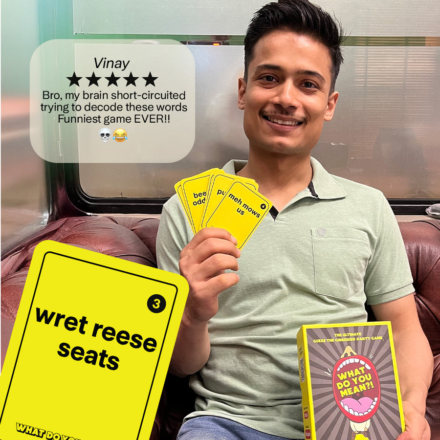 What Do You Mean?! - The Ultimate Guess The Gibberish Party Game
