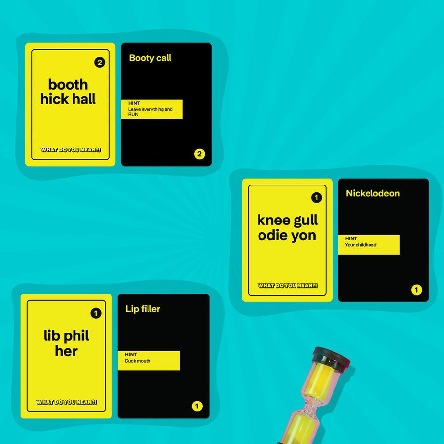 What Do You Mean?! - The Ultimate Guess The Gibberish Party Game