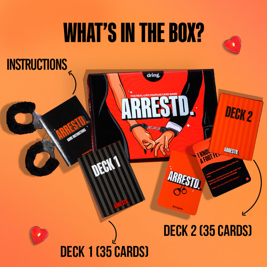 Arrestd - The Real Life Couples Card Game