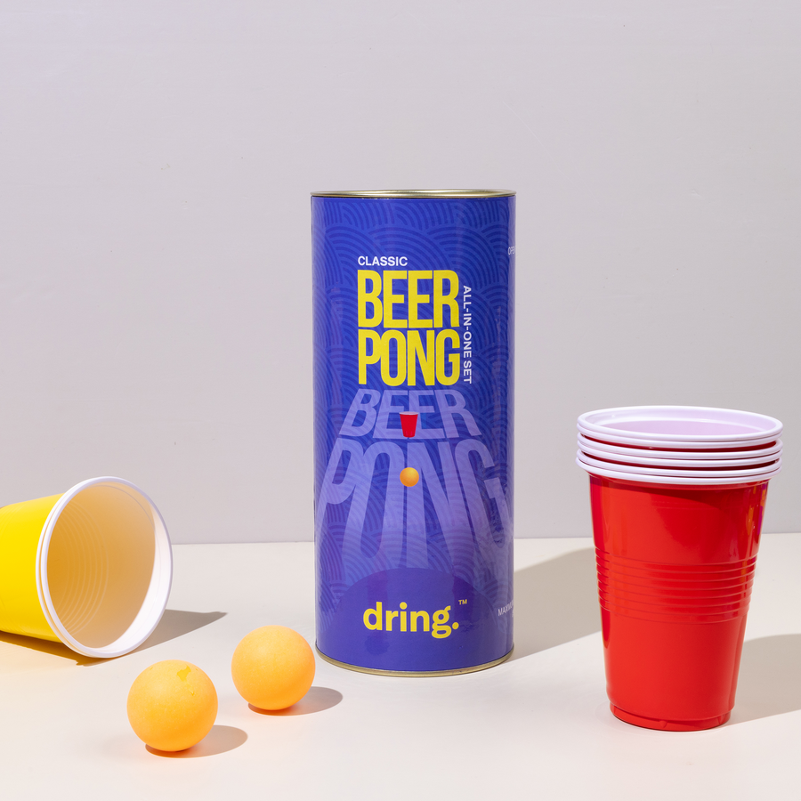 The Classic Beer Pong Set - The OG Party Game!