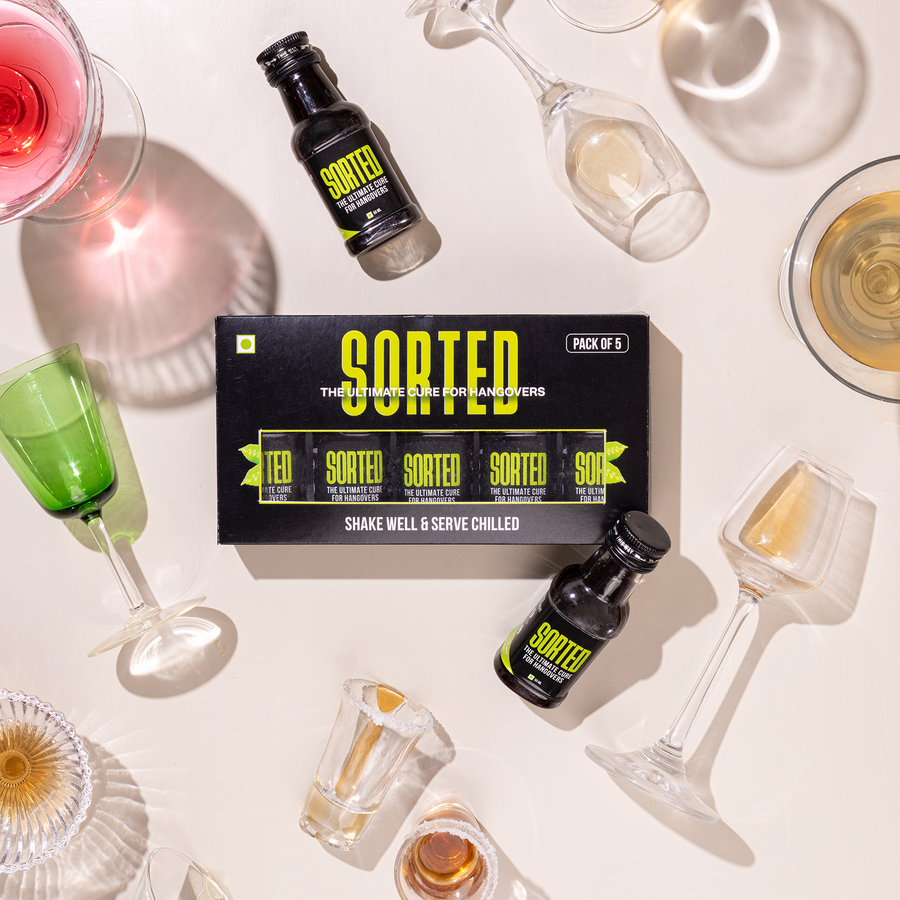 Sorted - The Ultimate Cure For Hangovers (Pack of 5)
